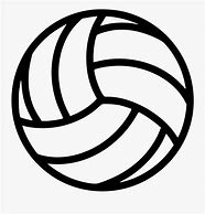 Image result for White Volleyball Clip Art