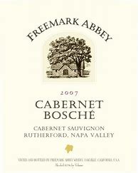 Freemark Abbey Cabernet Sauvignon Bosche 的图像结果