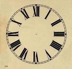 Image result for Vintage Clock Face Template