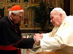 Image result for John Paul II Joseph Ratzinger
