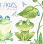 Image result for Cute Frog Watercolor