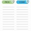 Image result for Pros and Cons List Template