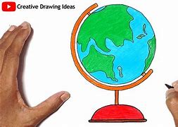 Image result for Earth Globe Simple