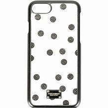 Image result for iPhone 8 Black White Polka Dot Case