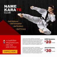 Image result for Ad for Action Karate