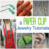Image result for Paper Clip Necklace Display Stand