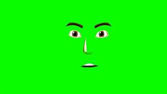 Image result for Man Face Greenscreen