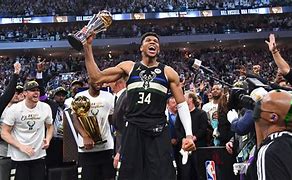 Image result for Giannis Championship Confetti Photo