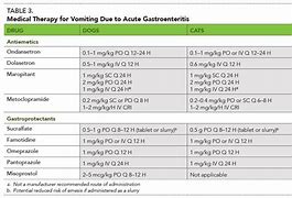 Image result for Metronidazole for Dogs Dose Chart