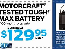 Image result for Motorcraft Battery Replacement Chart