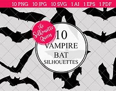 Image result for Vampire Bat Silhouette