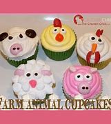 Image result for Farm Animal Cupcakes Ideas