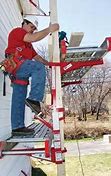 Image result for Ladder Jack Scaffold with Fall Protection