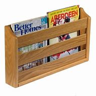 Image result for Wall Mount Magazine Rack