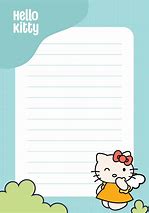 Image result for Free Hello Kitty Printable Templates