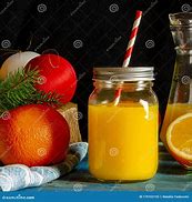 Image result for Orange Juice Jar