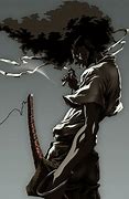 Image result for Huey Freeman X Afro Samurai