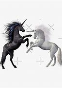 Image result for Battling White Unicorn and Black Pegasus