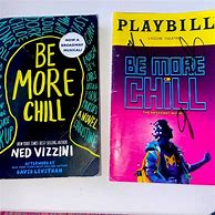 Image result for Be More Chill Playbill