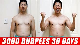 Image result for 30-Day Burpees Before and After