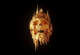Image result for Gold Skull Wallpaper 4K