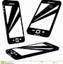 Image result for iPhone Silhouette Black and White