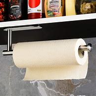 Image result for Kitchen Paper Towel Holder Black