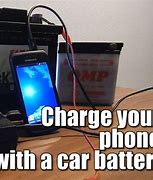 Image result for Charging Cell Phone From Car Battery
