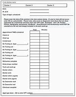 Image result for Medical Appointment Scheduling Template