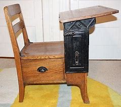 Image result for Old School Desk with Drawers