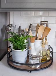 Image result for Kitchen Counter Storage Ideas
