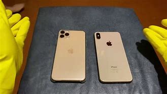 Image result for iPhone 11 Yellow vs Gold Xsmax