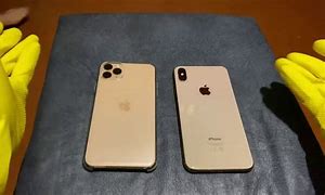 Image result for iPhone 11 Pro Max Gold vs Silver