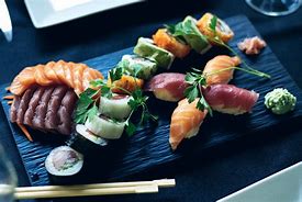 Image result for Sushi Sashimi Nigiri