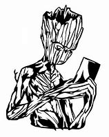 Image result for Groot Stencil