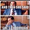 Image result for Colombia Memes