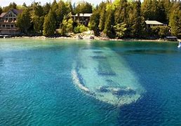 Image result for Tobermory Sunken Ship Canada