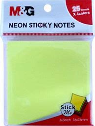 Image result for Neon Colored Sticky Notes