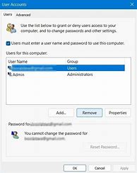 Image result for How to Remove My Microsoft Account From PC