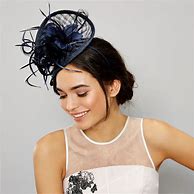Image result for Curly Hairstyles with Fascinator