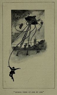 Image result for H.G. Wells Illustration