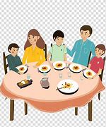 Image result for People around a Dinner Table Cartoon Image Free