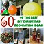 Image result for Cool Homemade Christmas Decorations