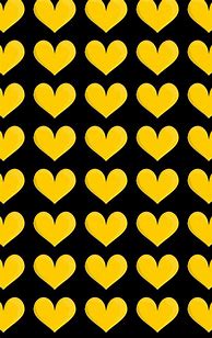 Image result for Yellow Heart On Red Background