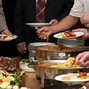 Image result for Catering Table Set Up