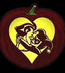 Image result for Harley Quinn and Joker Kissing Pumpkin Stencil