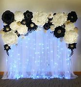 Image result for Black and White Backdrop Ideas