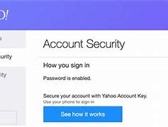 Image result for Yahoo! Account Security Change Password
