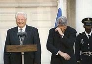 Image result for Boris Yeltsin and Vladimir Putin