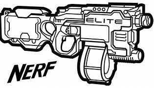 Image result for Nerf Logo Coloring Pages
